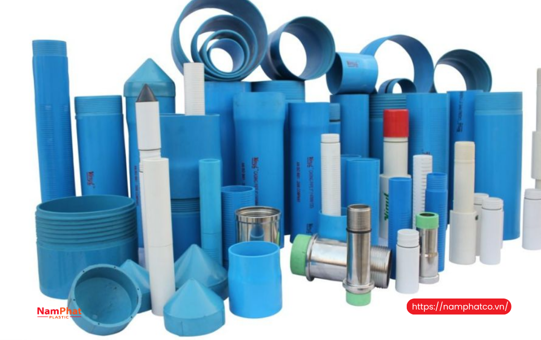 Các sản phẩm từ nhựa PVC có độ bền và khả năng chống nước tốt Các sản phẩm từ nhựa PVC có độ bền và khả năng chống nước tốt
