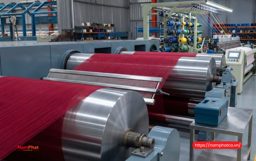 Hạt màu Masterbatch dùng trong công nghệ kéo sợi nhựa