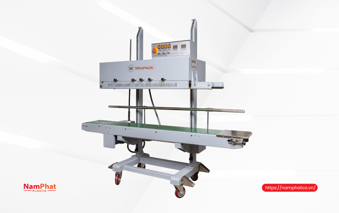 Hàn nhiệt túi PE bằng máy hàn miệng túi Hàn nhiệt túi PE bằng máy hàn miệng túi