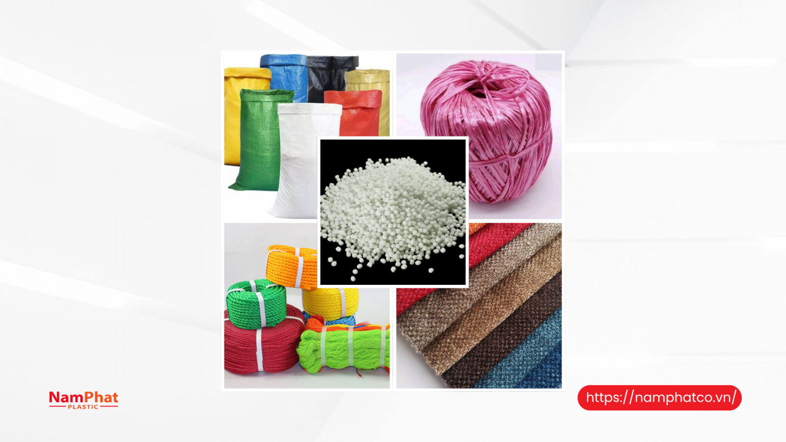 Hạt nhựa PP raffia sản xuất bao PP dệt