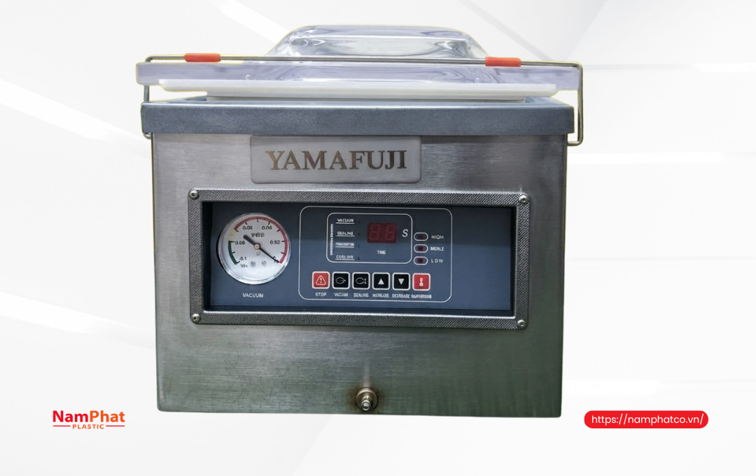 Máy hút chân không hàn túi PAPE trong sản xuất thực phẩm Máy hút chân không hàn túi PAPE trong sản xuất thực phẩm